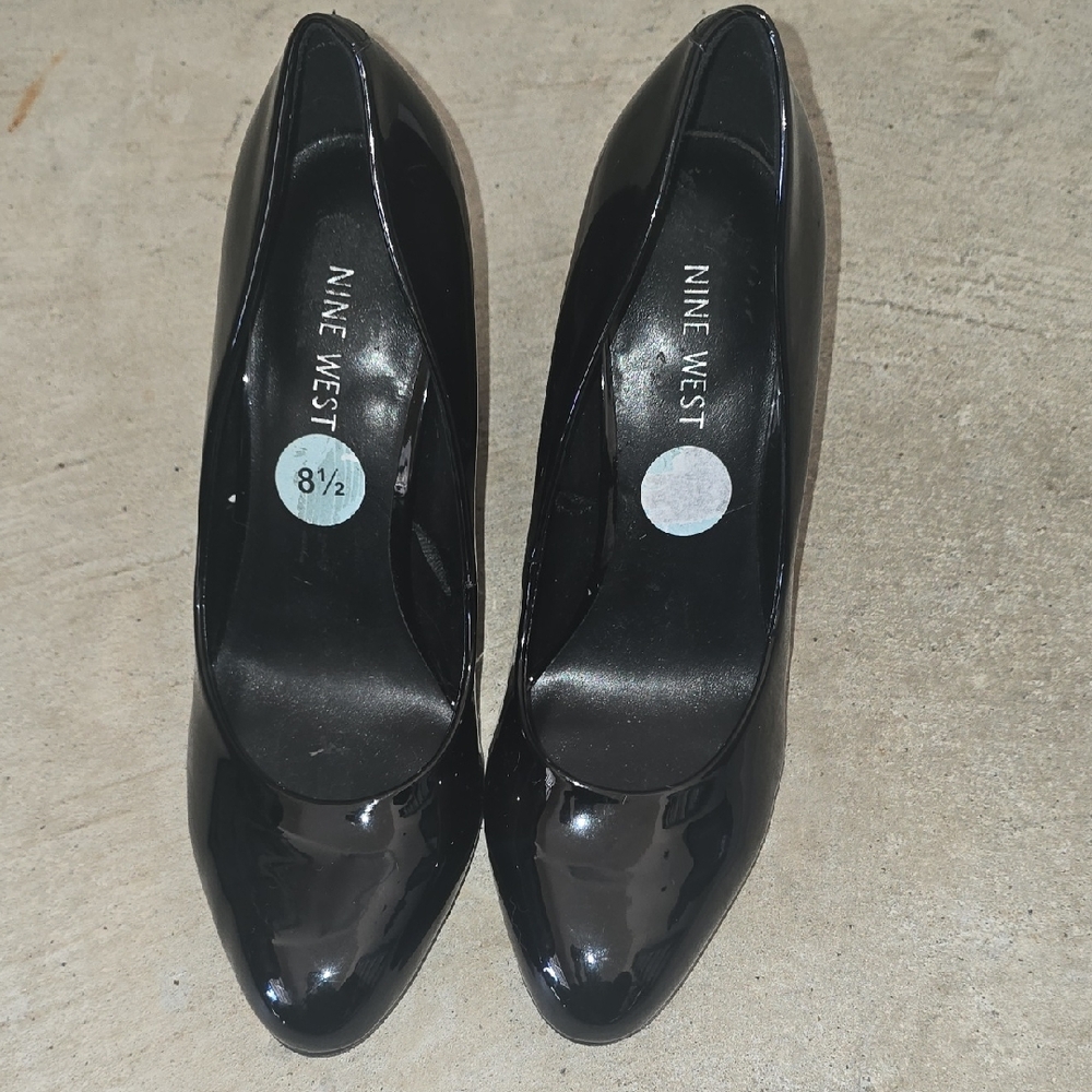 Nine West Black Heels Classic Pumps